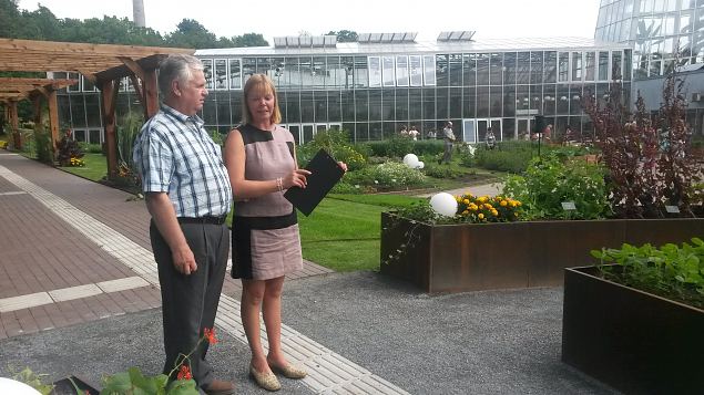  Meelte aia avamine Tallinna Botaanikaaias 12.08.15