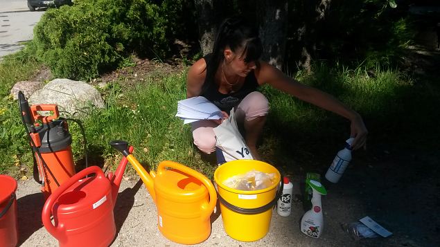   Praktiline �ppep�ev ''Taimekaitse, kahjurite t�rje looduslike vahenditega'' 15.08.15