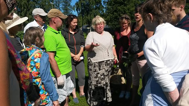   Praktiline �ppep�ev ''Taimekaitse, kahjurite t�rje looduslike vahenditega'' 15.08.15